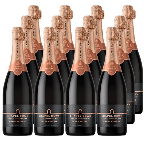 Chapel Down Grand Reserve Brut English Sparkling 75cl Crate of 12